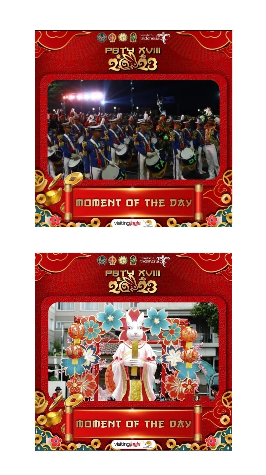 Tumpah Ruah Warga Sepanjang Malioboro Saksikan Kirab Drumband Taruna AAU & PBTY XVIII